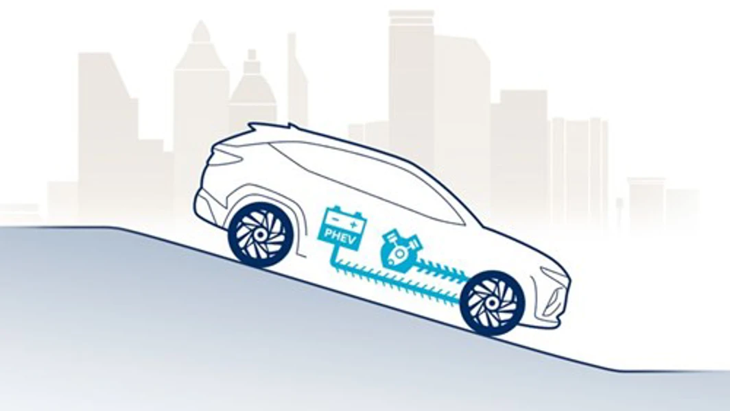 Tucson Phev Downhill 4X3